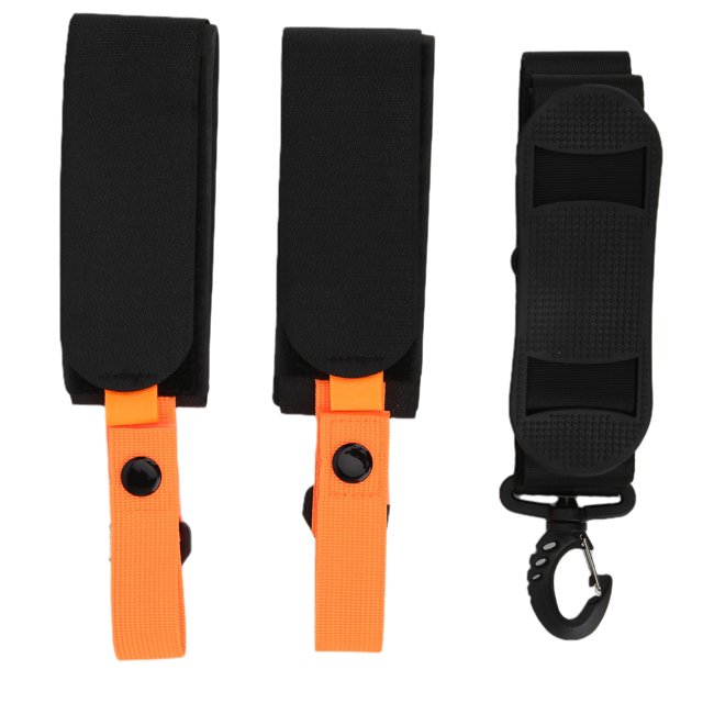 Protege El Juego De Correas De Esquí Negro/naranja, Correas De Esquí, Cinturón De Esquí Para Esquís, Correa De Esquí Doble ANGGREK Otros
