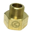 thumbnail image 3 of Conector adaptador de rosca hembra G3/8" macho x G1/2" de latón completo DN10 x DN15 Cola Adaptador de rosca de latón, 3 of 8