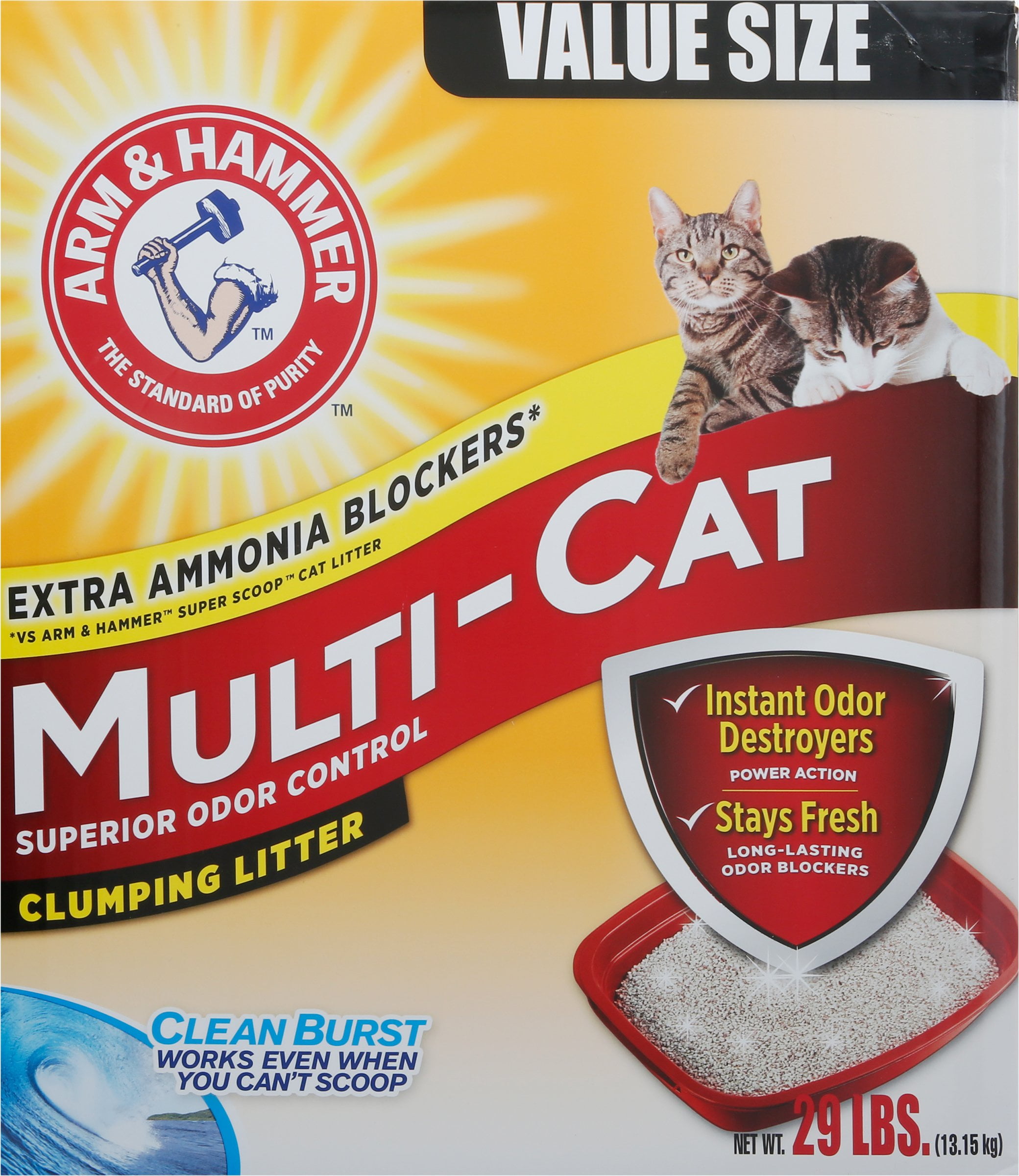 Arm and hammer top multi cat litter walmart