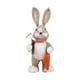 thumbnail image 1 of Figura de conejo, decoración del hogar, escultura de animales, regalos navideños, figuras delicadas Estilo B, 1 of 9