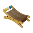 thumbnail image 3 of Cama rascadora para gatos de madera y cartón, bonita, moderna y elegante, para gatos. Color de la madera, 3 of 8