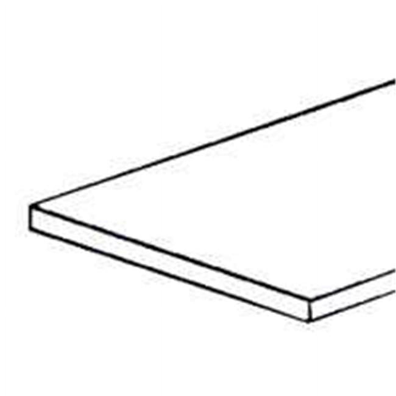 Stanley National N346-809 346809 Metal Sheet, 0.025 in T, 16 in L X 8 in W, Mill Aluminum, Gray