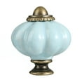 thumbnail image 1 of ZheElen Retro And Durable Ceramic Cabinet Handles For Kitchen Cabinets And Exquisite Light blue, 1 of 6