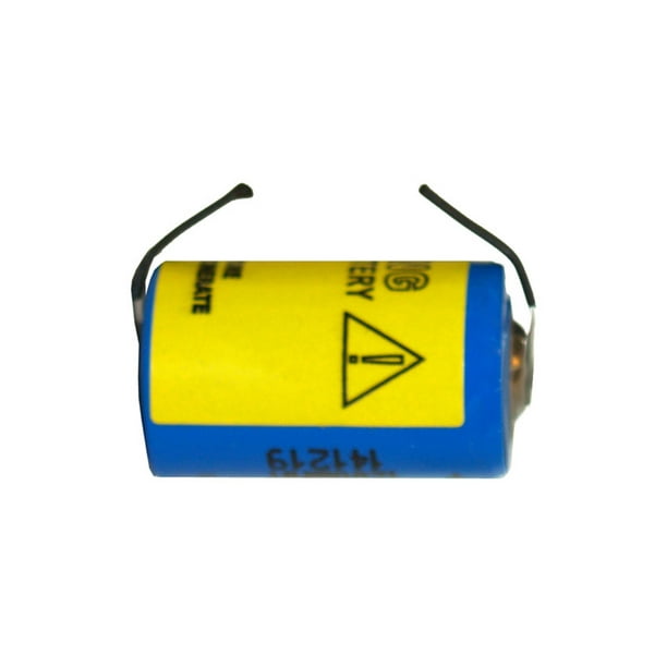 3,6 Volts 1/2 AA 1200 mAh Batterie au Lithium Primaire avec Languettes (LS14250 & ER14250)