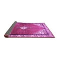 thumbnail image 2 of Ahgly Company Indoor Rectangle Medallion Purple Traditional Area Rugs, 2' x 5', 2 of 4