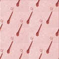 thumbnail image 1 of Ahgly Company Indoor Square Patterned Pastel Red Pink Area Rugs, 7' Square, 1 of 6