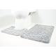 thumbnail image 5 of Juego de 2 alfombrillas de baño con soporte antideslizante, alfombrillas de baño de espuma viscoelástica transpirables, agua agradablemente suave Ormromra  LN-1180, 5 of 6