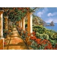 thumbnail image 2 of Borelli, Guido 24x19 White Modern Wood Framed Museum Art Print Titled - Le Colonne e I fiori, 2 of 4