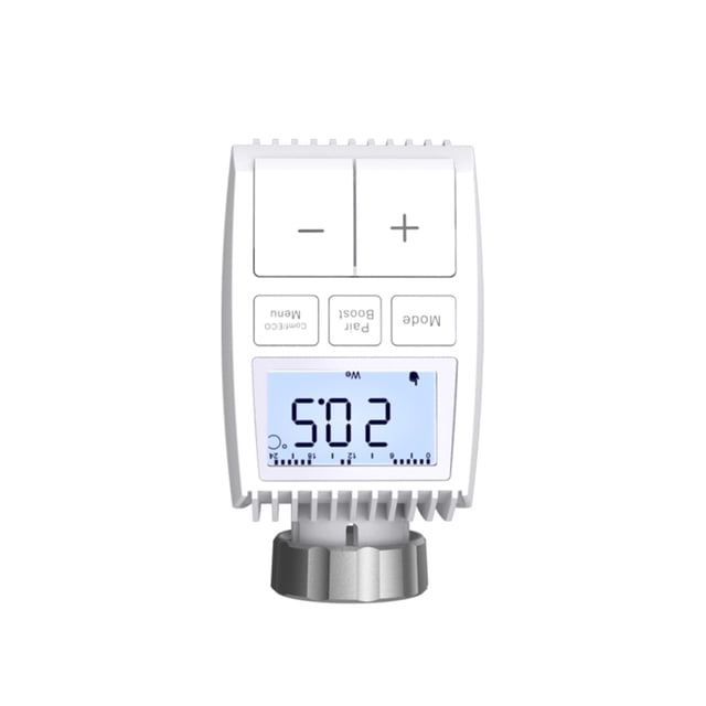 Termostato de radiador ZigBee Controlador de temperatura de calefacción Tuya ZigBee 3.0 TR Carevas Termostato