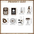 thumbnail image 3 of 12 Piezas De Bandeja Decorativa Con Pisos Para Café, Bandeja Decorativa Con Tema De Café, Letreros De Madera Para Café, Letrero De Café, Bandejas Rústicas Decorativas Para El Hogar, Decoración Para, 3 of 8