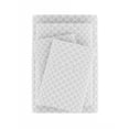 thumbnail image 3 of 4-Piece Gray Microfiber Bed Sheets Set in Scallop Pattern for Full Size Bedding by Comfort Canopy, 3 of 11