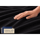 thumbnail image 2 of Juego De Sabanas Microfibra Soft Colores Lisos Matrimonial Negro Liso Sólido, 2 of 6