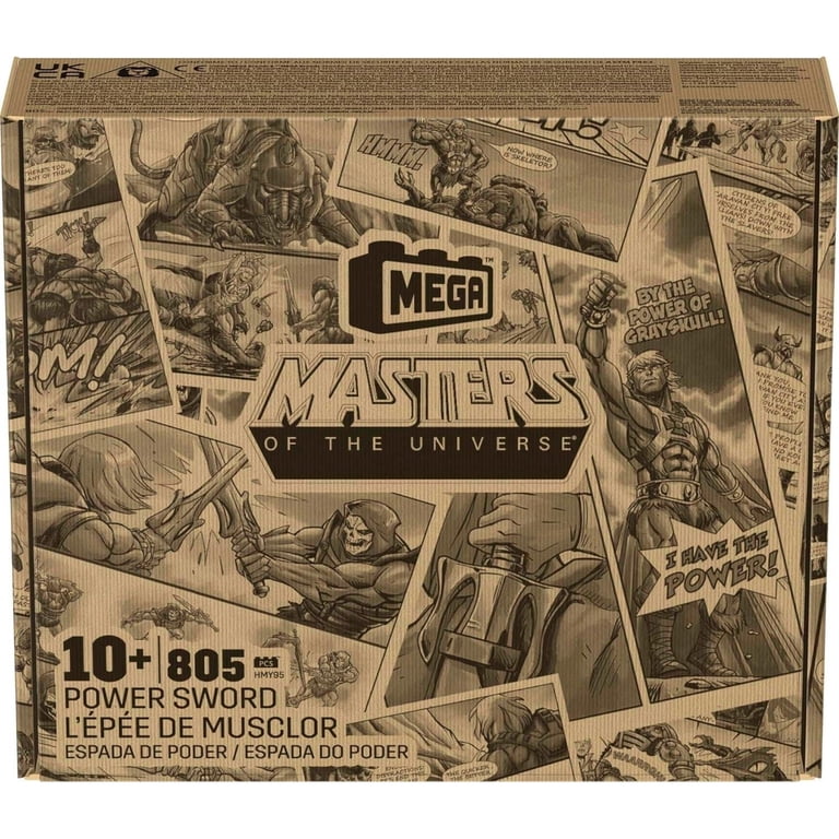 Mattel, Masters of the Universe Power Sword, 805pcs, 30.63 inches