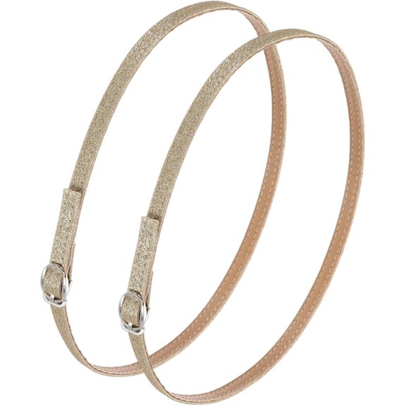 Replacement Ankle Strap for Heel Detachable Shoe Straps PU Leather Band