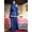 Navy, variant on Women's Prayer Dress 2 Pieces Microfiber Solid Color Plus Long Sleeve | One-Size | Hijab Abaya Suit