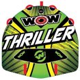 thumbnail image 1 of WOW Watersports Thriller Inflatable 1-Person Towable Water Boating Deck Tube, 1 of 5
