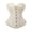 Beige, variant on Women's Lace Up Corset Bustier Top Court Style Body Shaper Push Up Waist Trainer Beach Party Summer Fall Wear for Women Dark Purple L