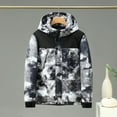 thumbnail image 3 of Gibobby Chamarra casual hombre chamarra acolchada ligera con capucha y aislamiento térmico para hombre, para correr y viajar(Camuflaje,G), 3 of 4