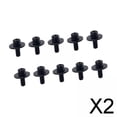 thumbnail image 1 of Tornillos de Orejetas de Tambor de Metal Baoblaze 2 Piezas Fácil de Instalar, 1 of 8