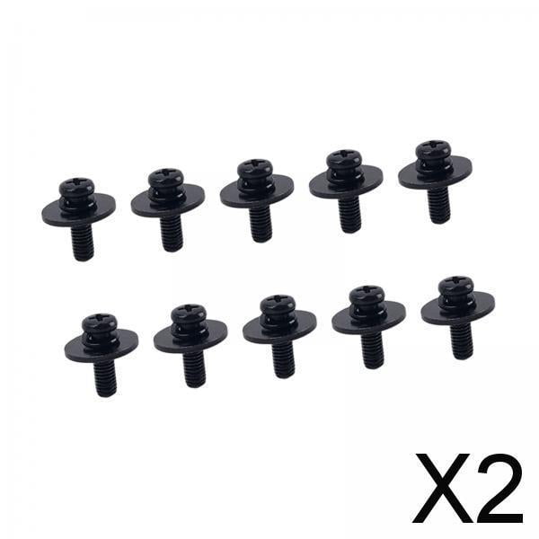 Tornillos de Orejetas de Tambor de Metal Baoblaze 2 Piezas Fácil de Instalar