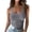 Gray, variant on MSJUHEG Tank Tops Tank Tops For Women 2023 Womens Swing Vest Sleeveless Cami Top Ladies Strappy Flared Plus Size Tops Shirt Womens Tank Tops Black L