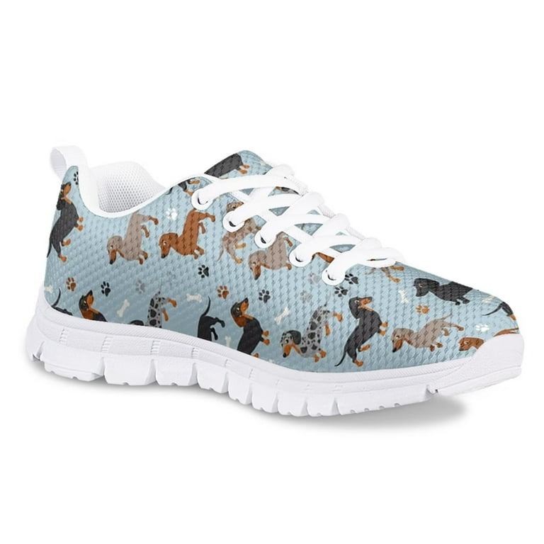 Cartoon Dachshund Sneakers Cartoon Dachshund Sneakers
