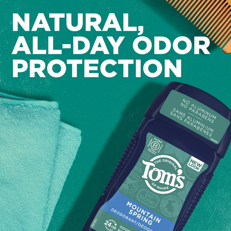 Tom's of Maine Long-Lasting Men's Deodorant, Aluminum-Free