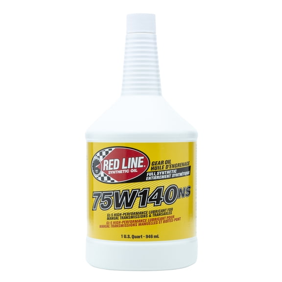 Red Line 57104 75W140 Non-Limited Slip Synthetic Gear Oil - 1 Quart