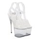 thumbnail image 1 of Elegant High Heel Sandals For Women Parties Offices Weddings 7US White Comfortable Wear 1 Pair, 1 of 3