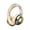 Beige, variant on ANTHOUSE Active Noise Cancelling Headphones, 50H Playtime Wireless Bluetooth Headset With Deep Bass Hi-Fi Stereo Sound,Comfortable Earpads For Travel/Home/Office (Colorful Lights)