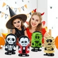 thumbnail image 1 of Xihbxyly Juguetes de Cuerda para Halloween, Diseños Divertidos Surtidos, Globo Ocular Saltarín, Calavera Pirata, Perfectos para Regalos de Fiesta, Bolsas de Dulces, Regalos de Halloween, Juego de 2,, 1 of 5