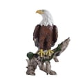 thumbnail image 2 of Cheapark 147、Bald Eagle Resin Sculpture Spread Wing Animal Statue for Office Hotel Living Room American Style Home Craft Decor, 2 of 6