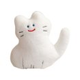 thumbnail image 6 of Trayknick Cute Cat Plush Pillow with Zipper - Fully Filled Companion Sleep Pillow, Cartoon Kitten Plushies, Soft Stuffed Animal Doll for Home Decor and Kids' Girl Gifts, 6 of 8