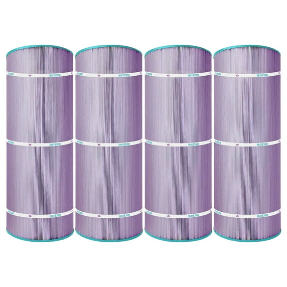 Hurricane Filters HF8414-01P Platinum Purple Spa Filter Cartridge Replacement, 4 Pack