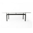 thumbnail image 6 of GFurn ROLAND-CARRARA-180CM Roland Marble Top Dining Table, White, 6 of 8