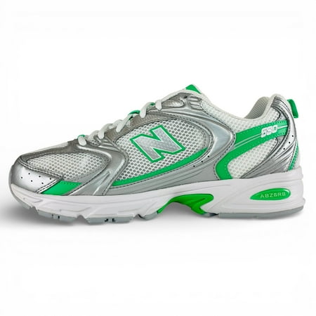 New Balance 530 Green Apple Silver Metallic Men's Shoes Sneakers U530APL, Men's U.S. Shoe Size 9.5