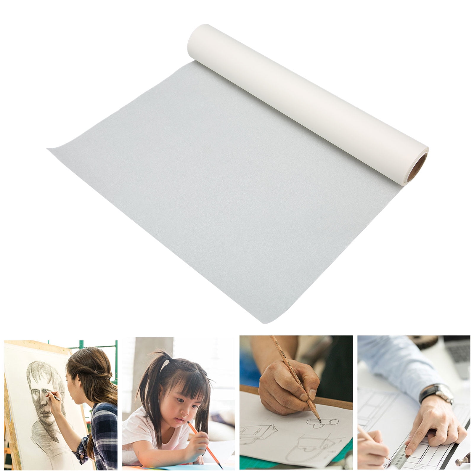 White Tracing Paper WHITE HIGH TRANSPARENCY TRACING PAPER ROLL FOR SEWING DRESSMAKING SKETCH DRAFTING DESIGNERS CARTOONISTS