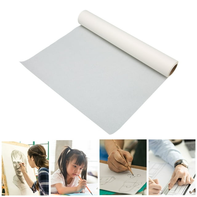 Transparent Tracing Paper Roll 18-Inch By 20-Yards, Ink Absorption, Easy To Use, Suitable for Designers, Hobby Drawing Enthusiasts