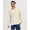 Natural, variant on BM5303 Men's French Terry Hoodie-Navy Heather-L
