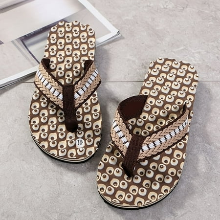 

Men‘s Flip Flops Summer Lightweight Eva Thong Sandals For Indoor Outdoor Beach