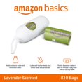 thumbnail image 2 of Bolsas para excrementos de perro Amazon Basics con aroma a lavanda, 810 unidades, 2 of 3