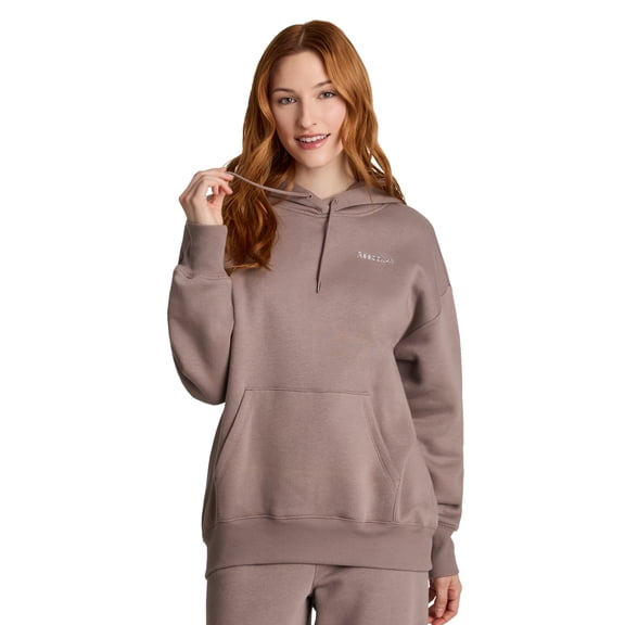 Reebok Women's and Women's Plus Game Day Fleece Oversize Hoodie, Sizes XS-4X