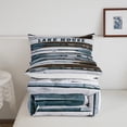 thumbnail image 5 of Erosebridal Lake House Bedding Sets Queen with Comforter, Retro Paddle Duvet Insert, Rustic Farmhouse Decor, 3pcs, 5 of 8