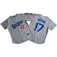 thumbnail image 1 of Dodgers MLB Baseball Jersey Dodgers No. 17 Ohtani Embroidered Jersey Baseball, 1 of 3