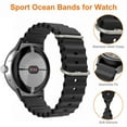 thumbnail image 3 of CIRUTVAL Silicone Ocean Strap Compatible with Google Pixel Watch Band, Adjustable Sports Replacement Loop Band Breathable Comfortable band for Men Women, 3 of 8