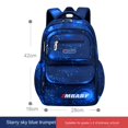 thumbnail image 4 of Mochilas escolares para niños, Mochila ortopédica primaria, impermeable, bolsa para libros, 4 of 4
