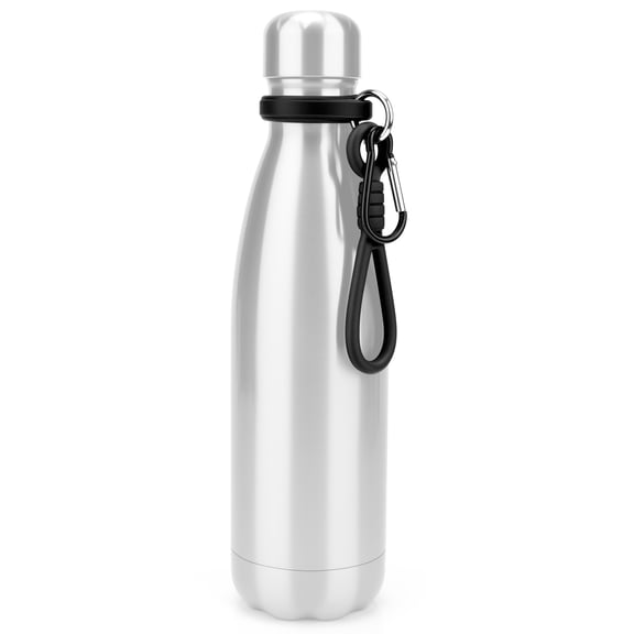 Linkidea Water Bottle Handle Strap for Cola-Shaped / Narrow Mouth Bottles, Compatible with S ORIGINAL 9oz/17oz/25oz, Replacement Silicone Carrier Grip with Clip for Backpack