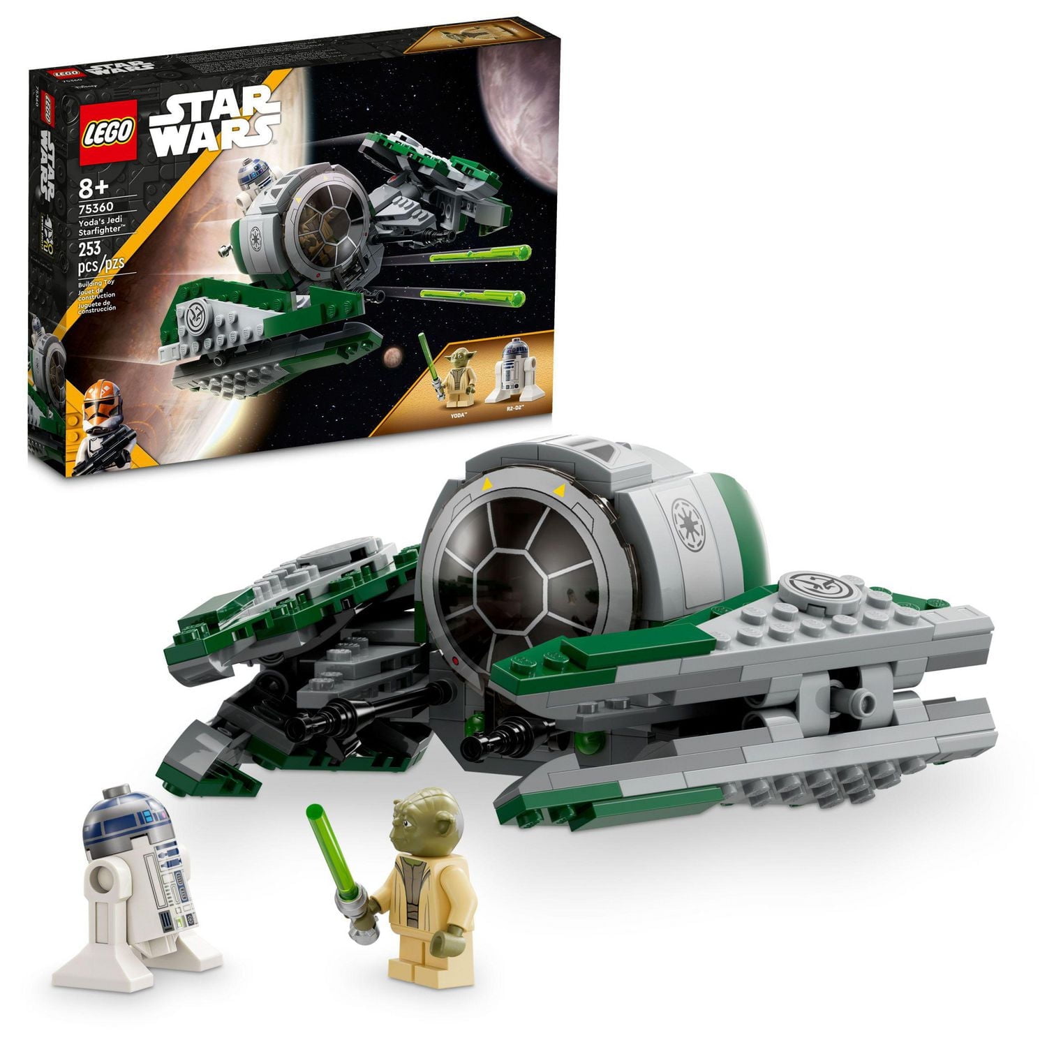 LEGO Star Wars: The Clone Wars Yoda's Jedi Starfighter 75360 Star