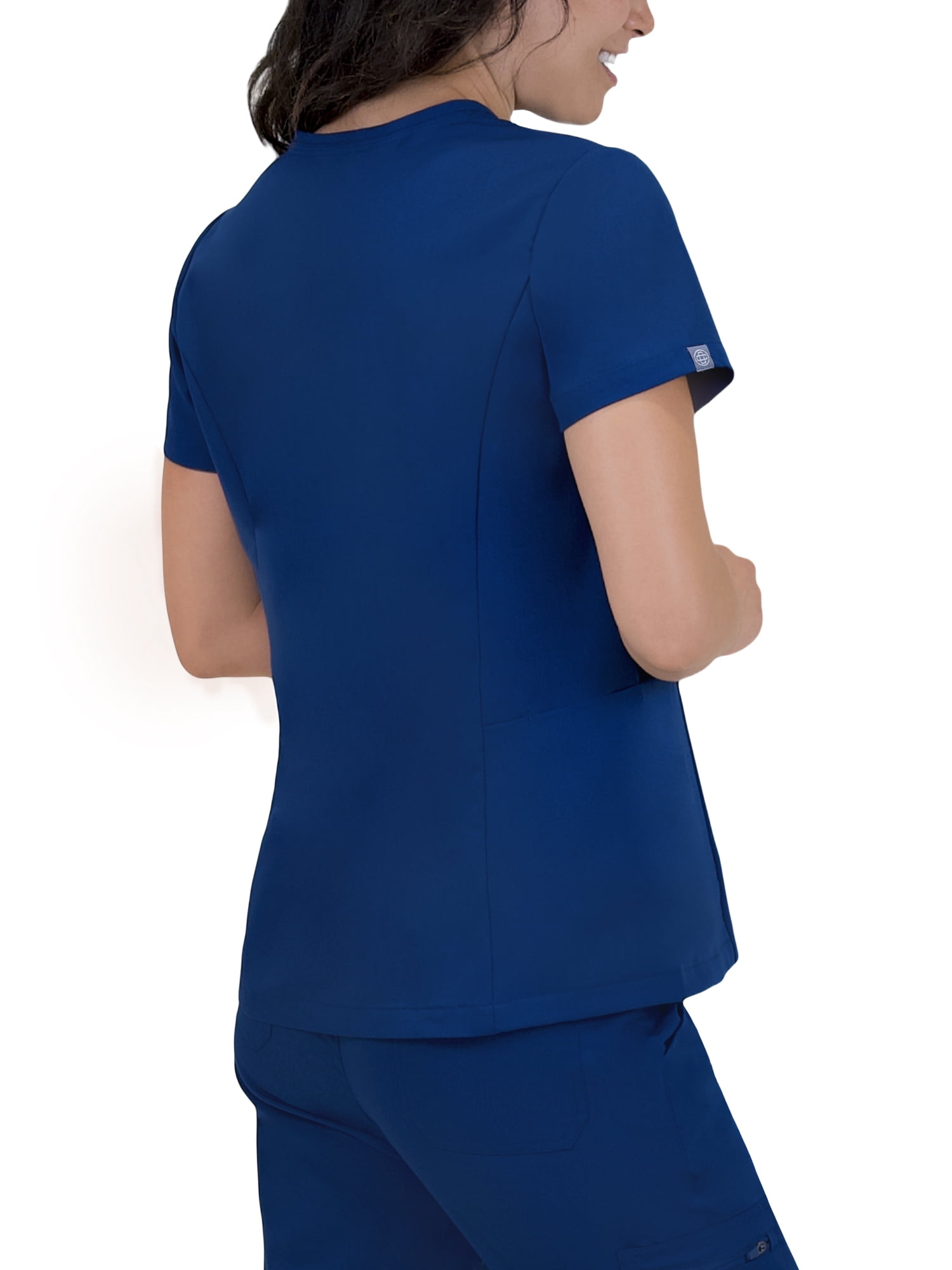 Doctor's Choice Elite-Rx Antimicrobial Fluid-Resistant Women's Scrub Top, 2 Pockets, Sizes S - XXXL