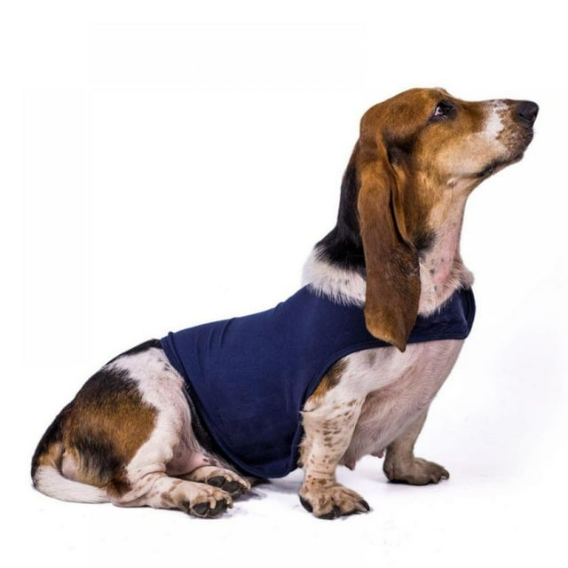 PENGXIANG Dog Anxiety Jacket - Dog Anxiety Calming Wrap - Dog Anxiety Shirt - Calming Compression Shirt Soothes Muscles Adjustable Vest Wrap Shirt for Dogs